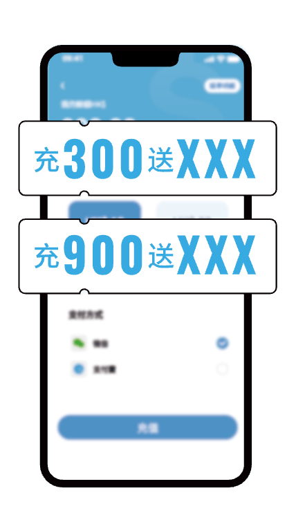 充值送券，洗衣更省錢